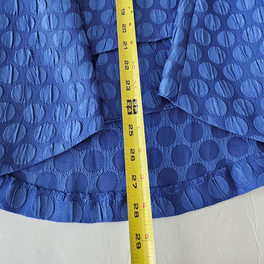 IC By Connie K Large Blue Blazer Jacket Long Sleeve Designer - Picture 9 of 10
